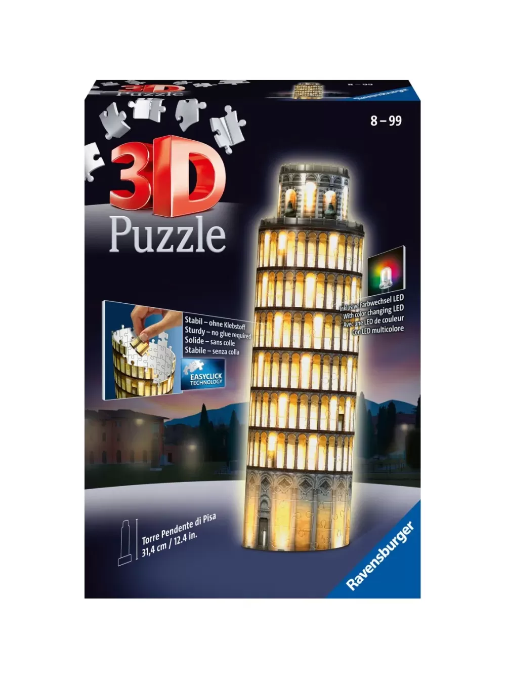 Cheap Torre Di Pisa Night Edition, Londra, 216 Pezzi, 10+ Anni Puzzle 3D