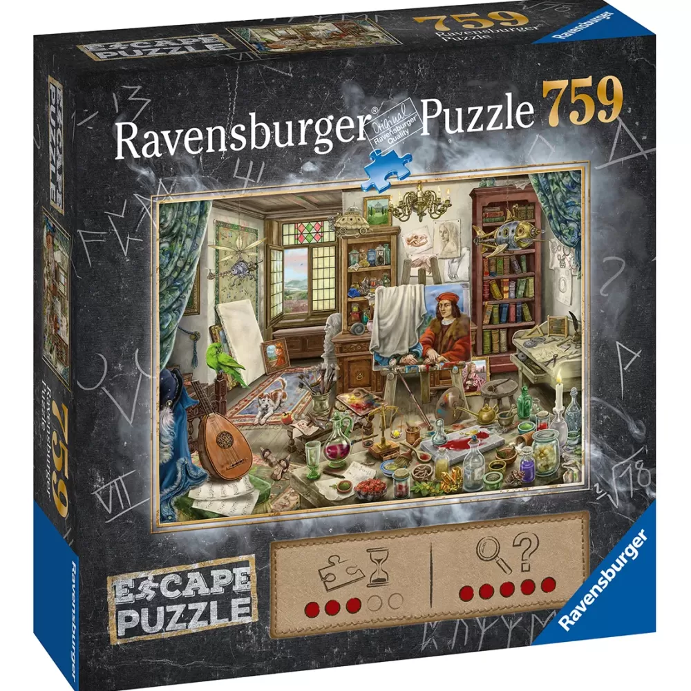 New Escape The Puzzle L'Atelier Dell'Artista Puzzle 500 Pezzi