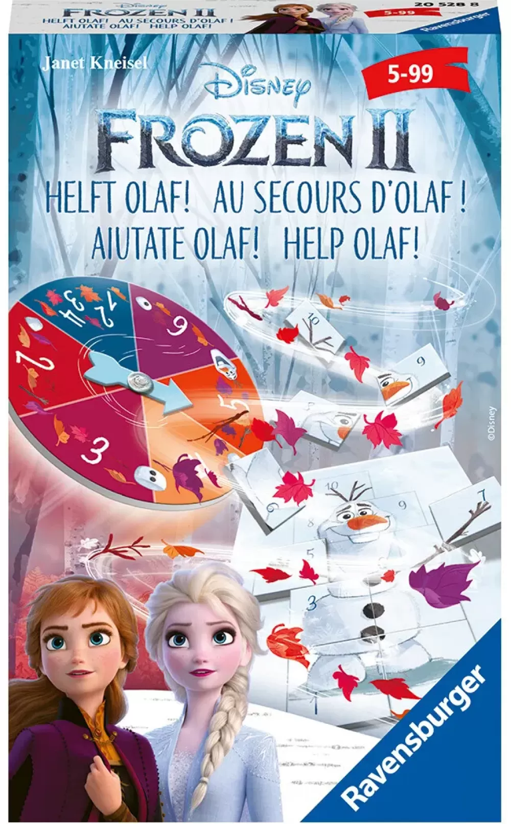 Best Ravensburger Frozen 2 Travel, Gioco Da Tavolo Tascabile, 2-4 Giocatori, 5+ Anni Giochi Tascabili E Da Viaggio