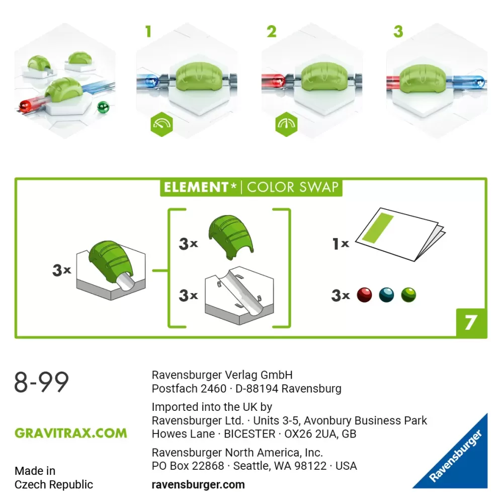 Best Ravensburger Color Swap, Gioco Innovativo Ed Educativo Stem, 8+ Anni, Accessorio Giochi Di Strategia