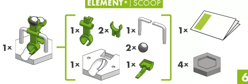 Best Sale Ravensburger Scoop, Gioco Innovativo Ed Educativo Stem, 8+ Anni, Accessorio Giochi Di Strategia