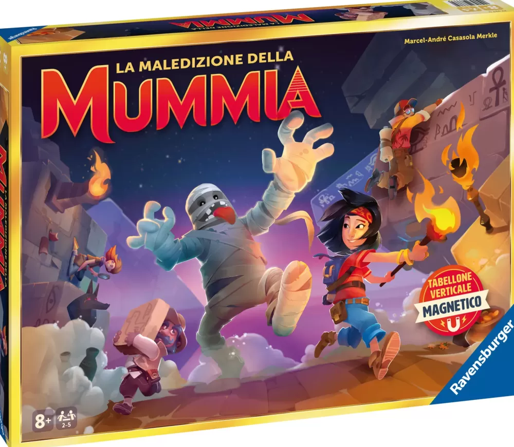 Clearance La Maledizione Della Mummia, Gioco Da Tavolo, Gioco In Scatola Per Tutta La Famiglia, Da 2 A 5 Giocatori, 8+ Anni Giochi In Scatola Per Famiglia