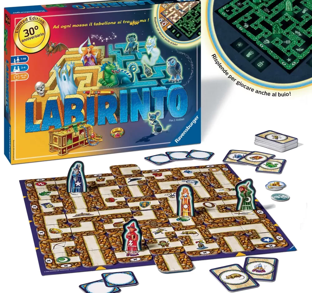 Sale Labirinto Magico Glow In The Dark, Gioco Da Tavolo, Da 2 A 4 Giocatori, 7+ Anni Giochi In Scatola Per Famiglia