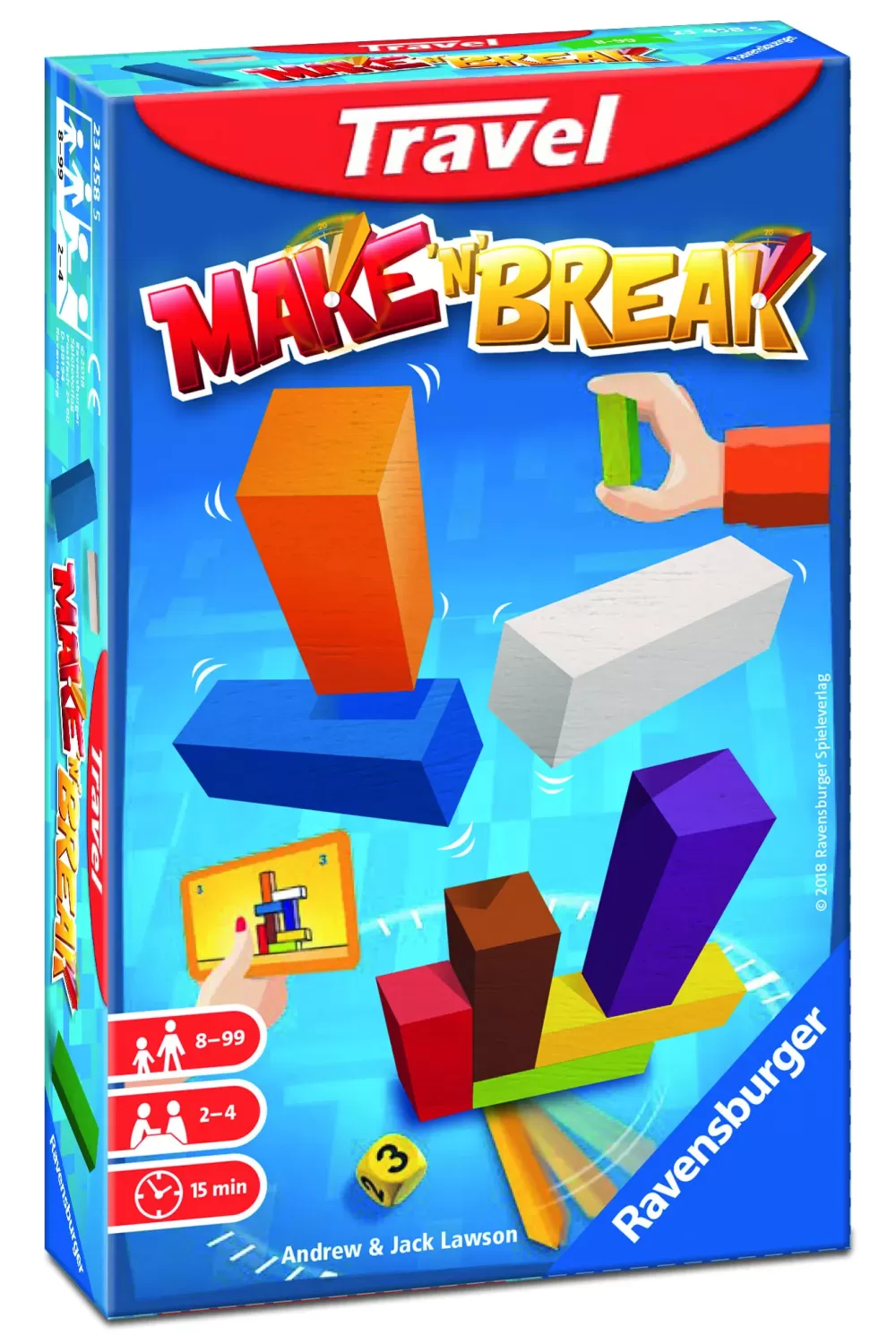 Cheap Make'N'Break Travel, Gioco Da Tavolo Tascabile, 2-4 Giocatori, 8+ Anni Giochi Tascabili E Da Viaggio