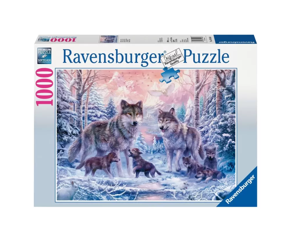 Outlet Puzzle 1000 Pezzi Lupi Artici Puzzle 1000 Pezzi