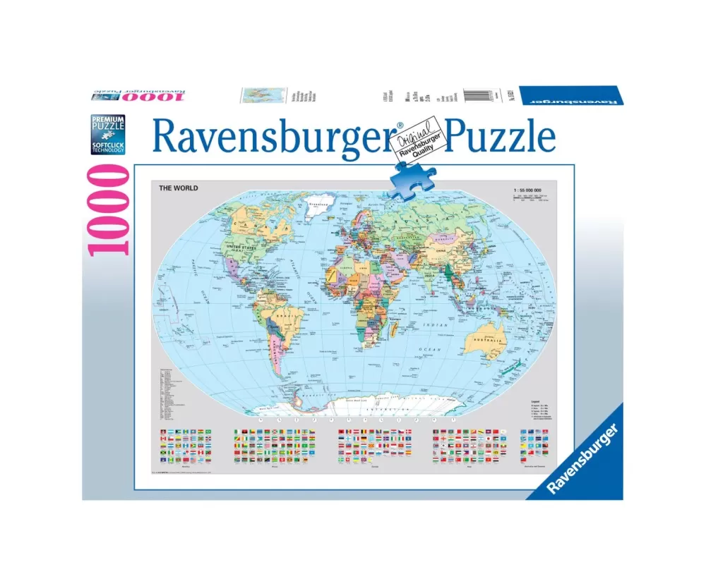 Best Sale Puzzle 1000 Pezzi Mappamondo Politico Puzzle 1000 Pezzi