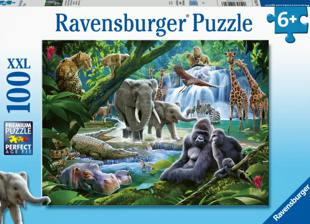 Clearance Puzzle 100 Pezzi Animali Della Giungla Puzzle Per Bambini