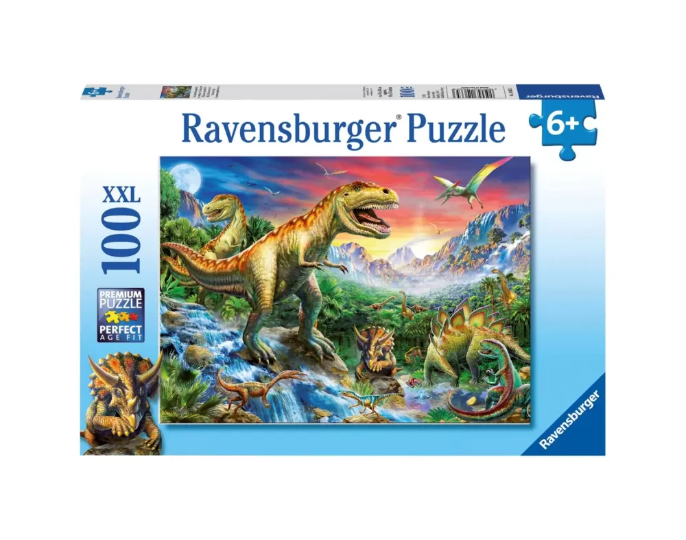 Cheap Puzzle 100 Pezzi Xxl L'Era Dei Dinosauri Puzzle Per Bambini