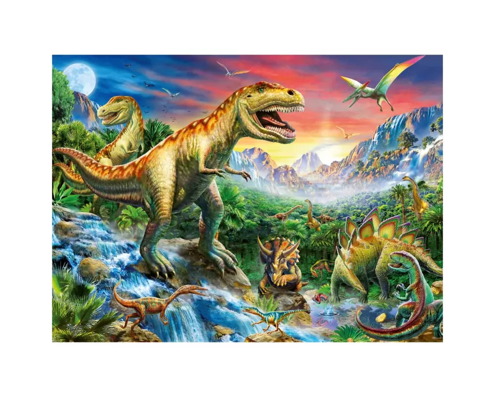 Cheap Puzzle 100 Pezzi Xxl L'Era Dei Dinosauri Puzzle Per Bambini