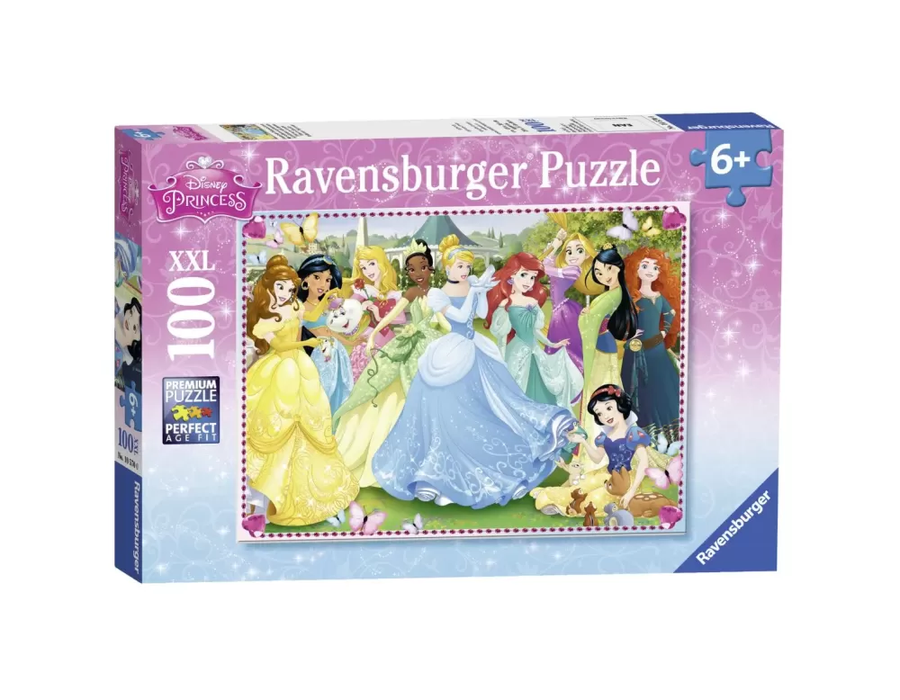 Fashion Ravensburger Puzzle 100 Pezzi Xxl Principesse Disney A Puzzle Per Bambini