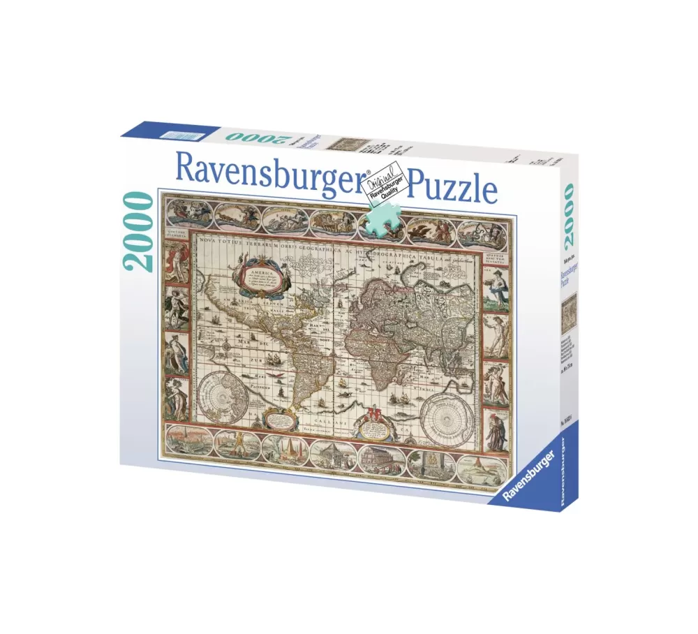 Cheap Puzzle 2000 Pezzi Mappamondo Antico 1650 Puzzle 2000 Pezzi