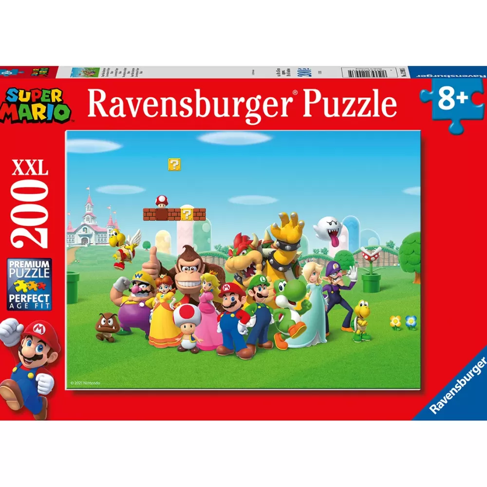 New Puzzle 200 Pezzi Super Mario Puzzle Per Bambini