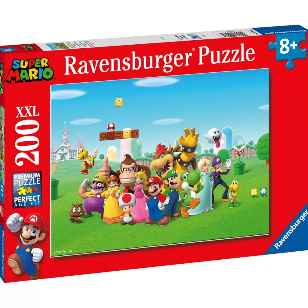 New Puzzle 200 Pezzi Super Mario Puzzle Per Bambini