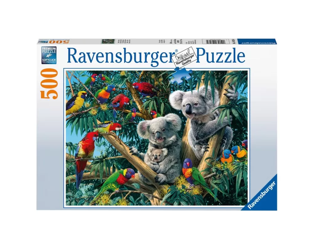 Online Puzzle 500 Pezzi Koala Sull'Albero Puzzle 500 Pezzi