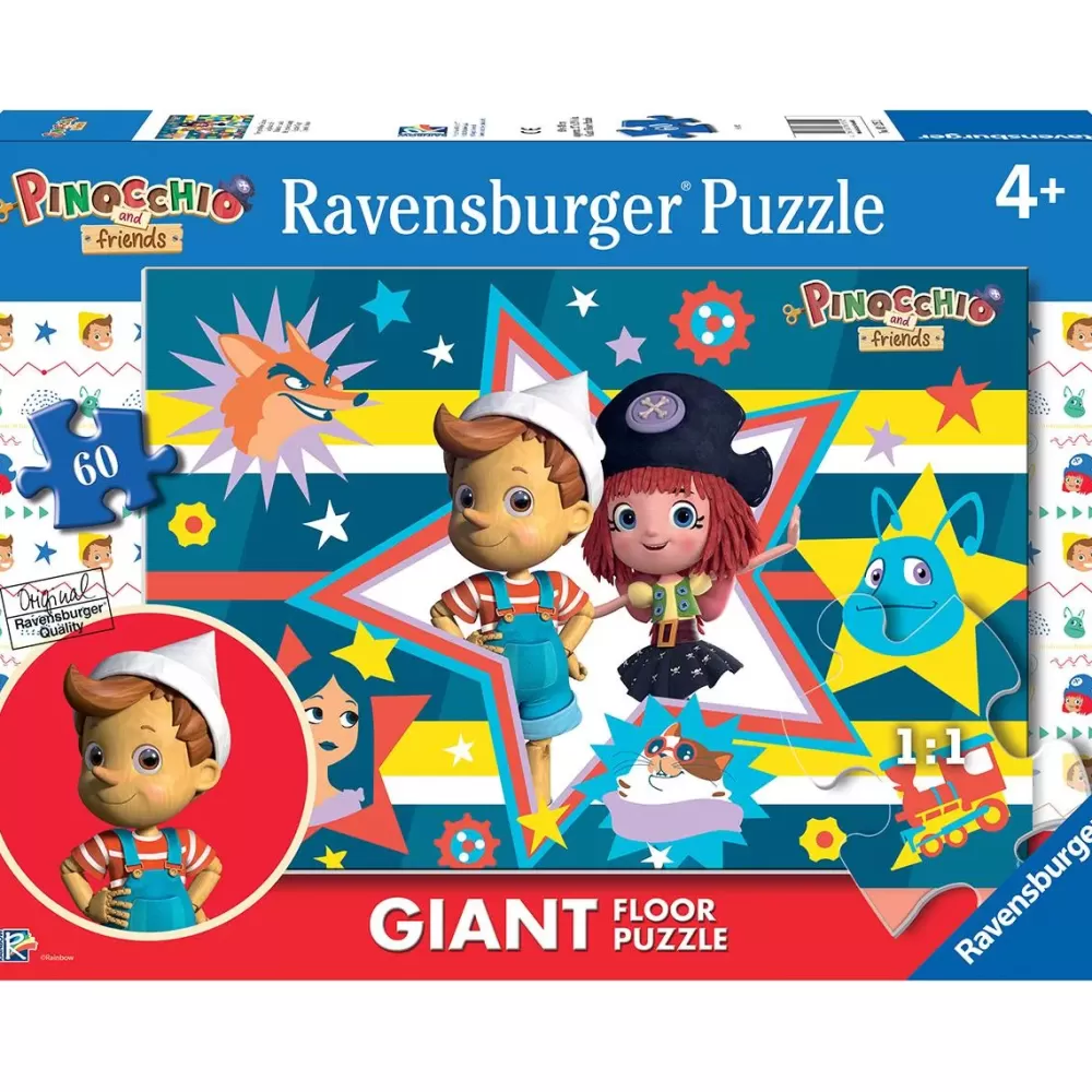 Best Puzzle 60 Pezzi Formato Giant Pinocchio Per Bambini A Partire Dai 4 Anni 03125 Puzzle Per Bambini