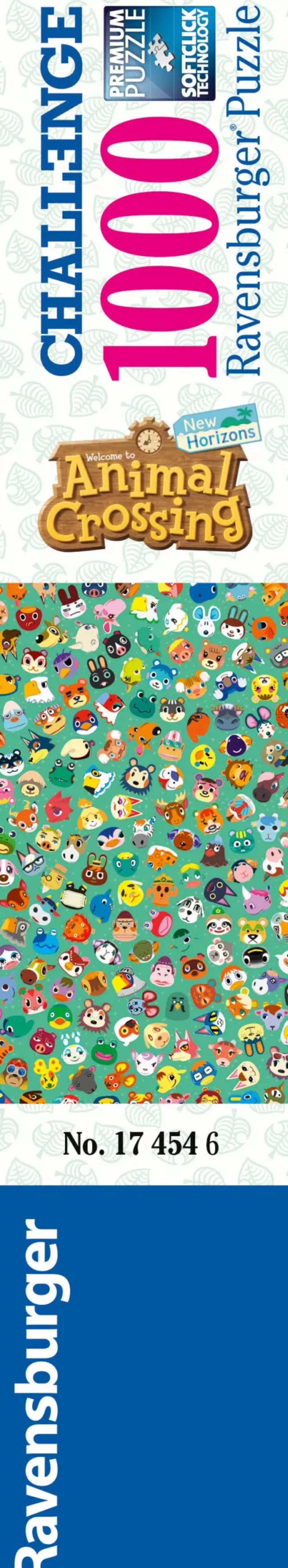 Online Puzzle Animal Crossing Challenge, 1000 Pezzi, Puzzle Adulti Puzzle 1000 Pezzi