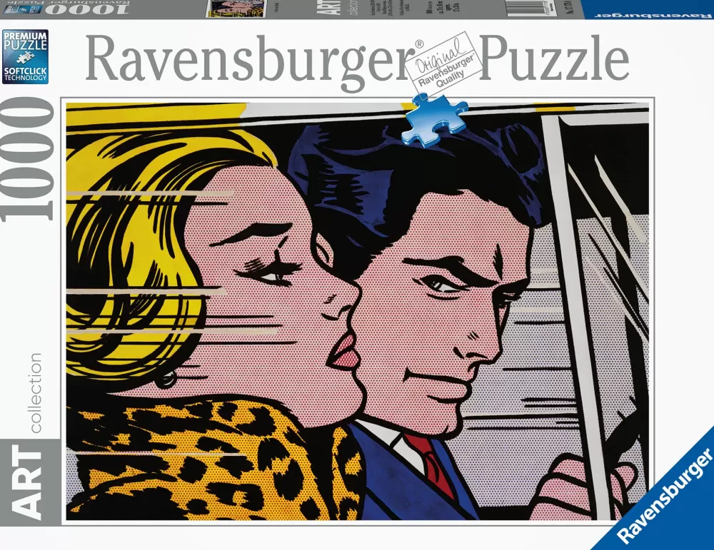 Best Sale Puzzle Lichtenstein: In The Car, Art Collection, 1000 Pezzi, Puzzle Adulti Puzzle 1000 Pezzi