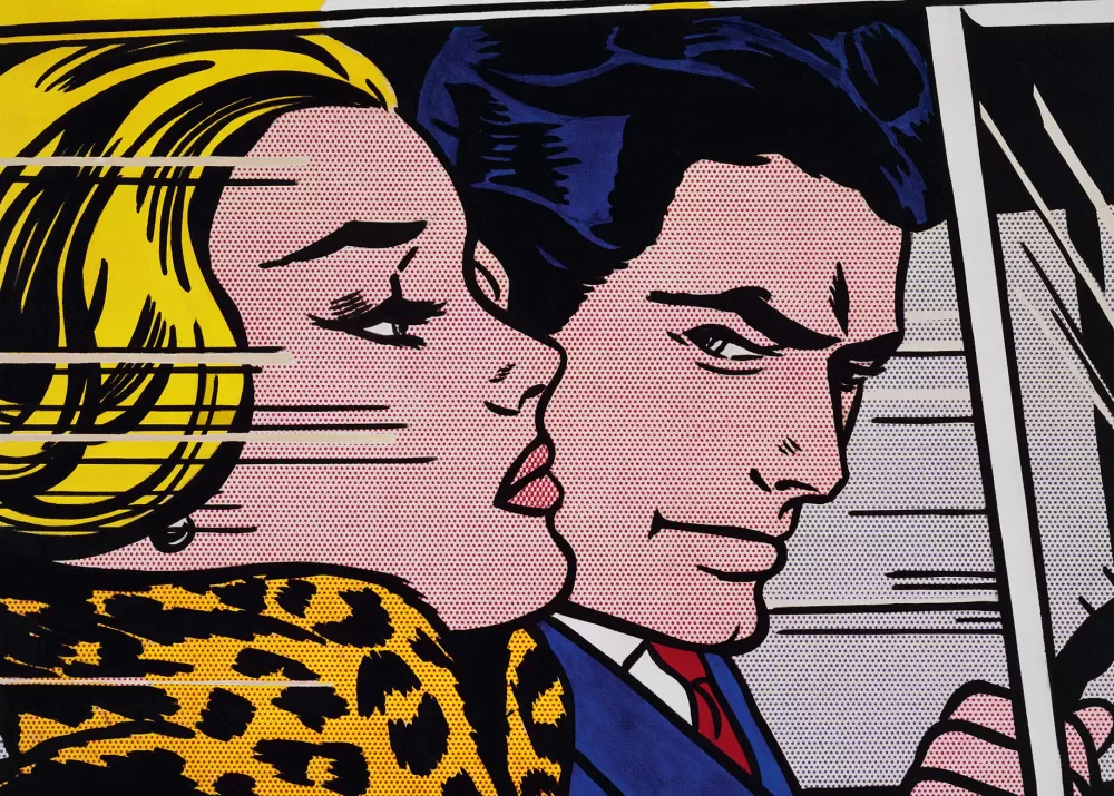 Best Sale Puzzle Lichtenstein: In The Car, Art Collection, 1000 Pezzi, Puzzle Adulti Puzzle 1000 Pezzi