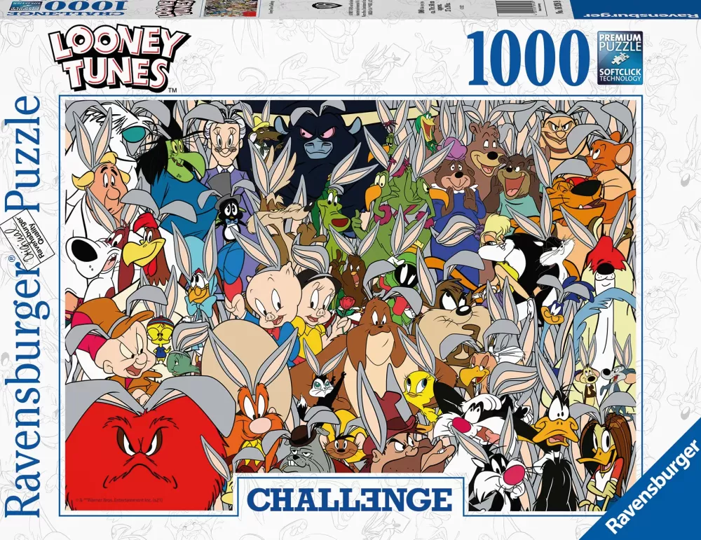 Outlet Puzzle Looney Tunes, 1000 Pezzi, Puzzle Adulti Puzzle 1000 Pezzi