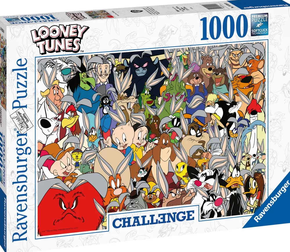 Outlet Puzzle Looney Tunes, 1000 Pezzi, Puzzle Adulti Puzzle 1000 Pezzi