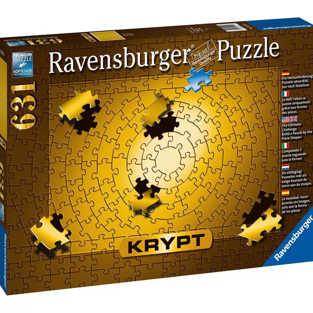 Clearance Puzzle Per Adulti 631 Pezzi Krypt Gold Oro Dimensione Puzzle: 70 50 Cm Puzzle 500 Pezzi