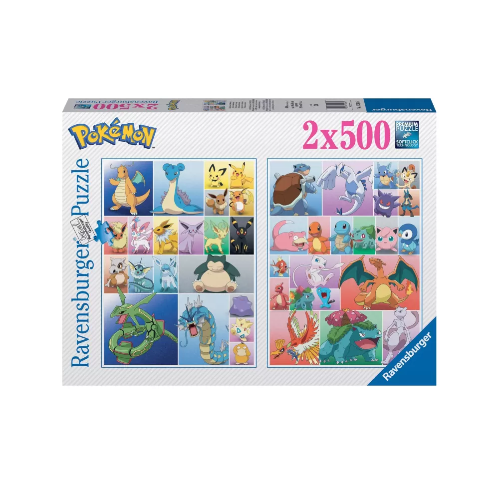 Best Puzzle Pokemon, 2 500 Pezzi, Puzzle Adulti Puzzle 500 Pezzi