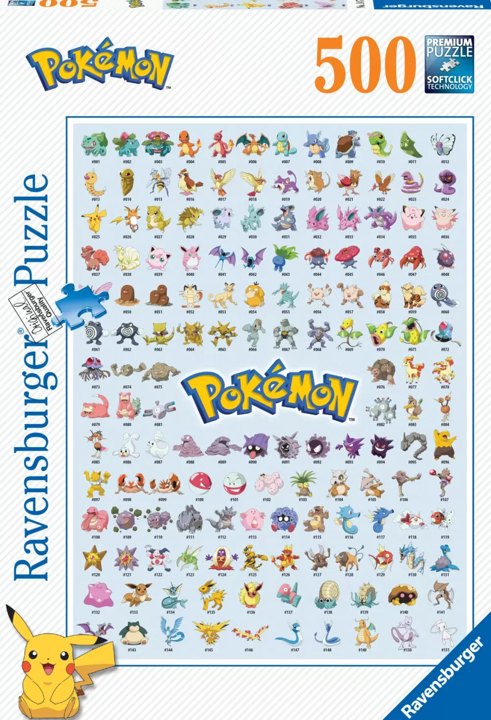 Discount Puzzle Pokemon, 500 Pezzi, Puzzle Adulti Puzzle 500 Pezzi