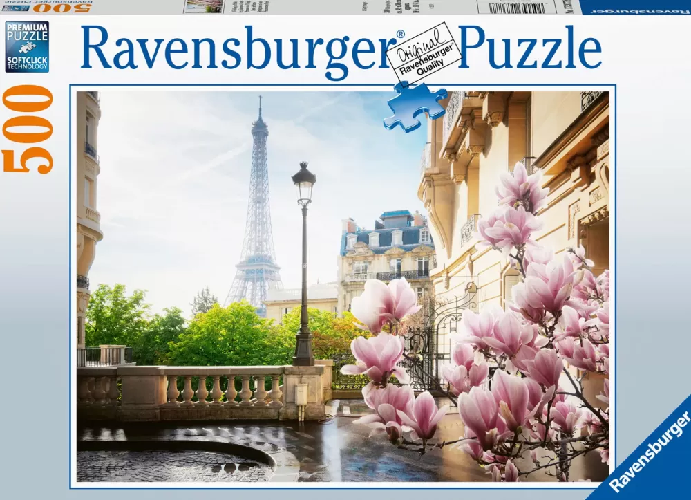 New Puzzle Primavera A Parigi, 500 Pezzi, Puzzle Adulti Puzzle 500 Pezzi