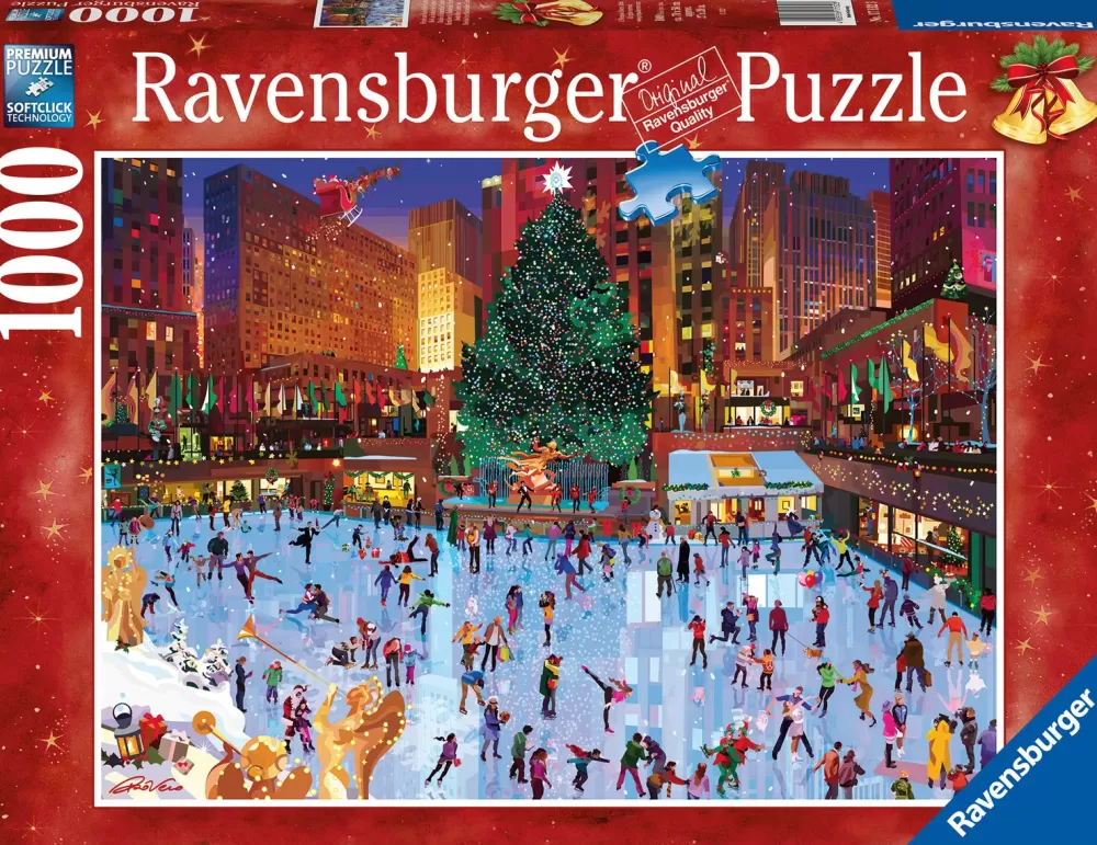 Best Puzzle Rockefeller Center, 1000 Pezzi, Puzzle Adulti Puzzle 1000 Pezzi