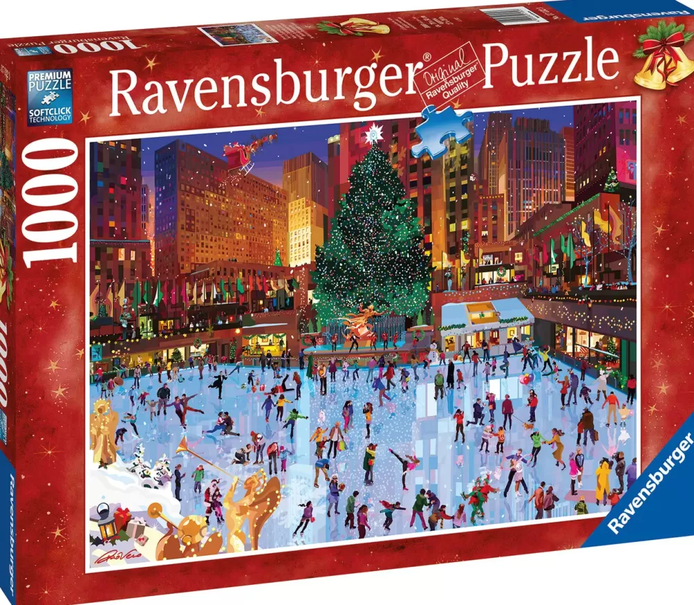 Best Puzzle Rockefeller Center, 1000 Pezzi, Puzzle Adulti Puzzle 1000 Pezzi