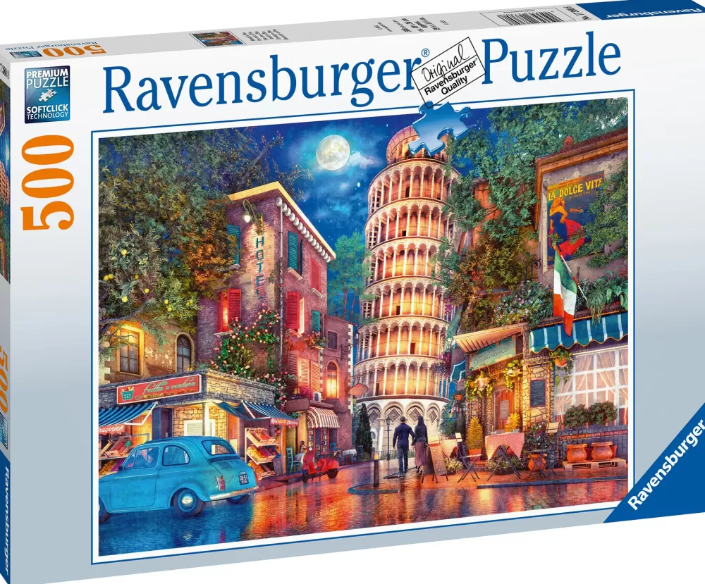 Cheap Puzzle Una Sera A Pisa, 500 Pezzi, Puzzle Adulti Puzzle 500 Pezzi