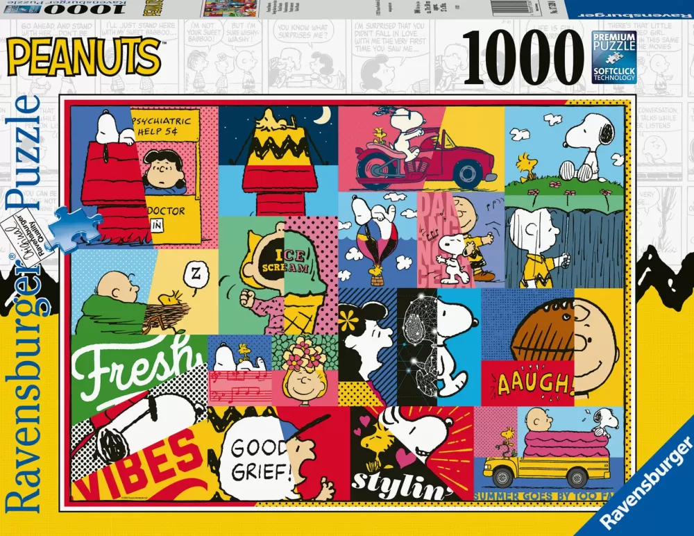 Flash Sale Puzzle Vita Da Peanuts, 1000 Pezzi, Puzzle Adulti Puzzle 1000 Pezzi