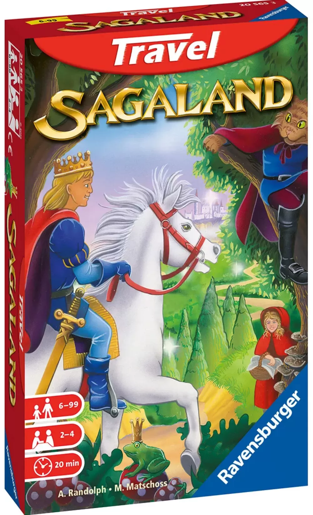 Fashion Sagaland Travel, Gioco Da Tavolo Tascabile, 2-4 Giocatori, 6+ Anni Giochi Tascabili E Da Viaggio