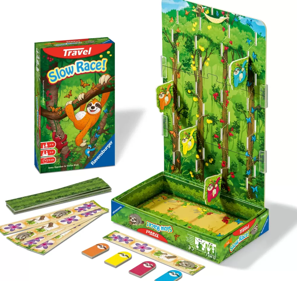 Online Slow Race! Travel, Gioco Da Tavolo Tascabile, 2-4 Giocatori, 4+ Anni Giochi Tascabili E Da Viaggio