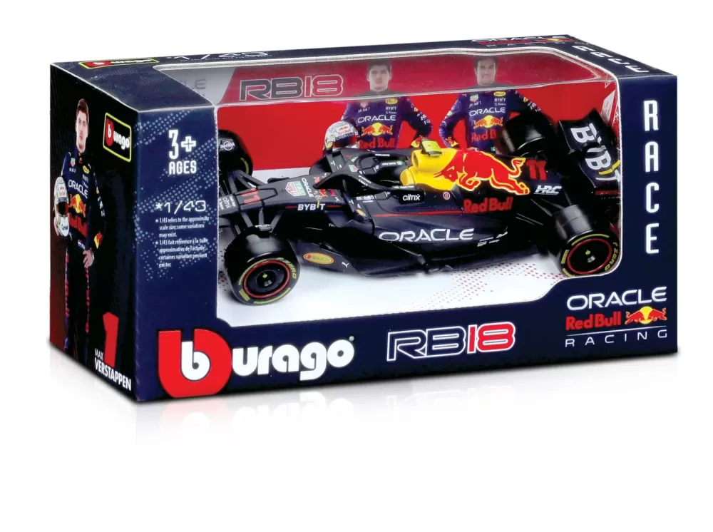 New Red Bull Racing Rb18 #1(Verstappen) -1:43 Modellini Veicoli In Scala