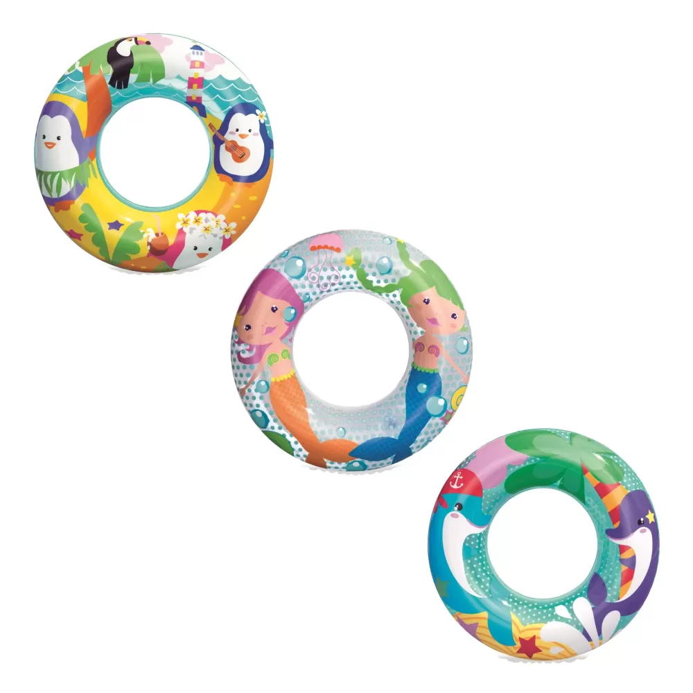 Online Salvagente Avventure Marine Cm. 51, 3-6 Anni, 3 Colori Assortiti Salvagenti E Braccioli Bambini
