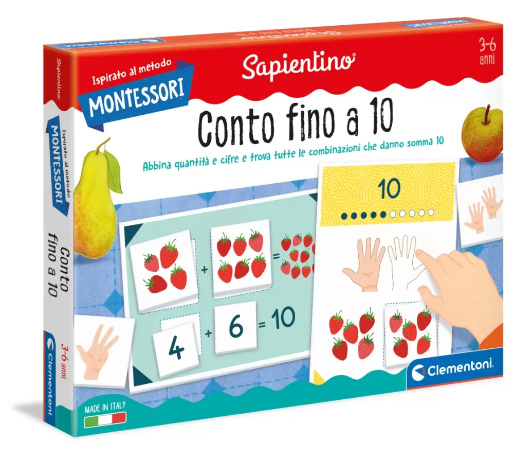 New Montessori Conto Fino A 10 Primi Apprendimenti