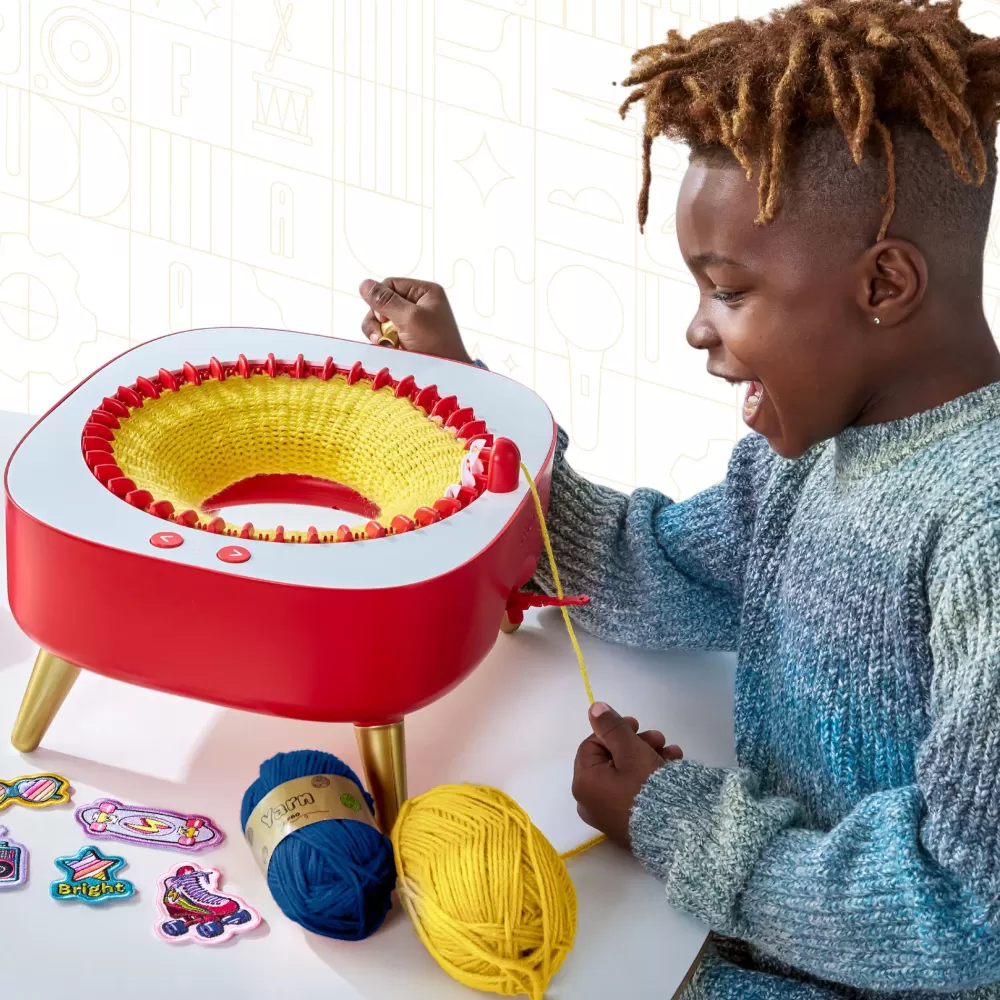 Clearance Set Per Cucire A Maglia Custome Threads Power Knitting Station Kit Artistici E Pittura