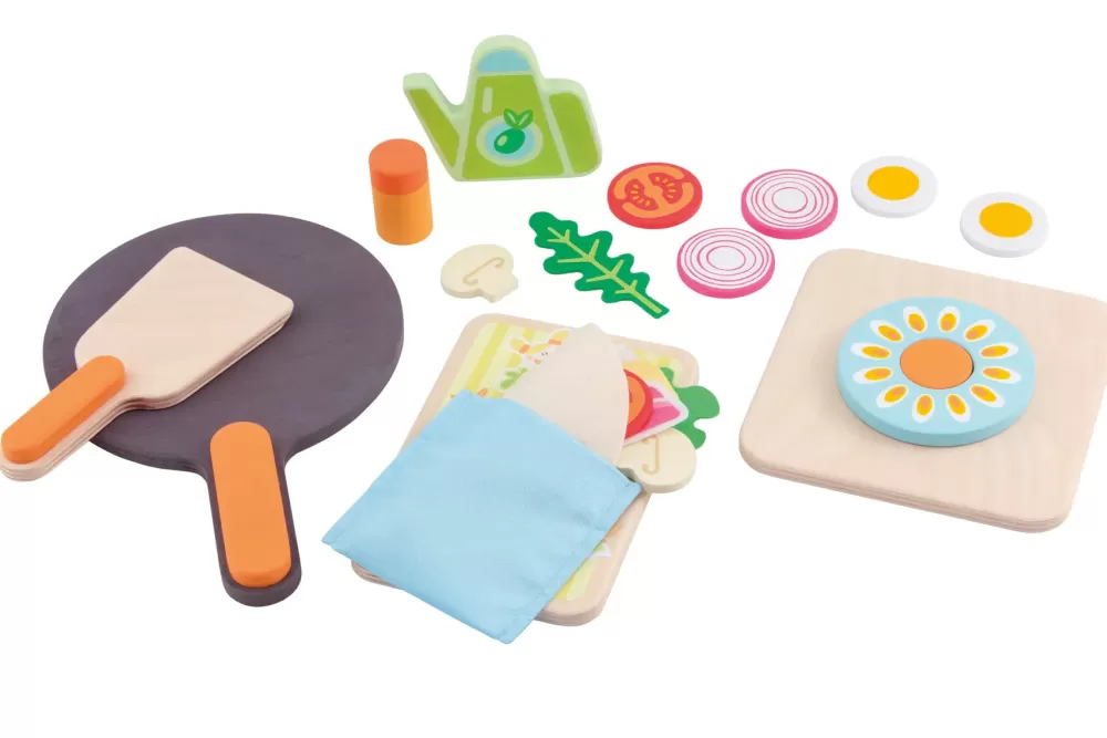 Sale Sevi Set Piadina (24 Pz) Giochi Di Imitazione In Legno