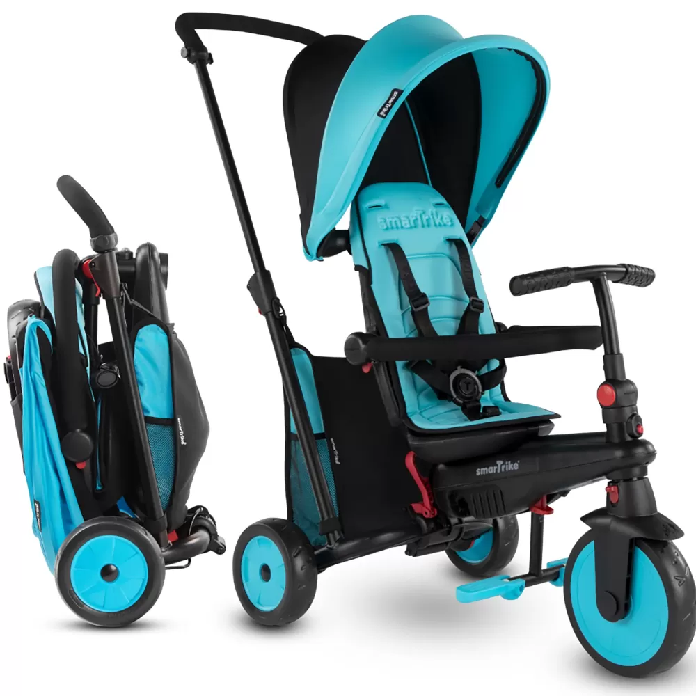 Sale Smartrike Str3 Folding 6 In 1 Blu Tricicli E Balance Bikes