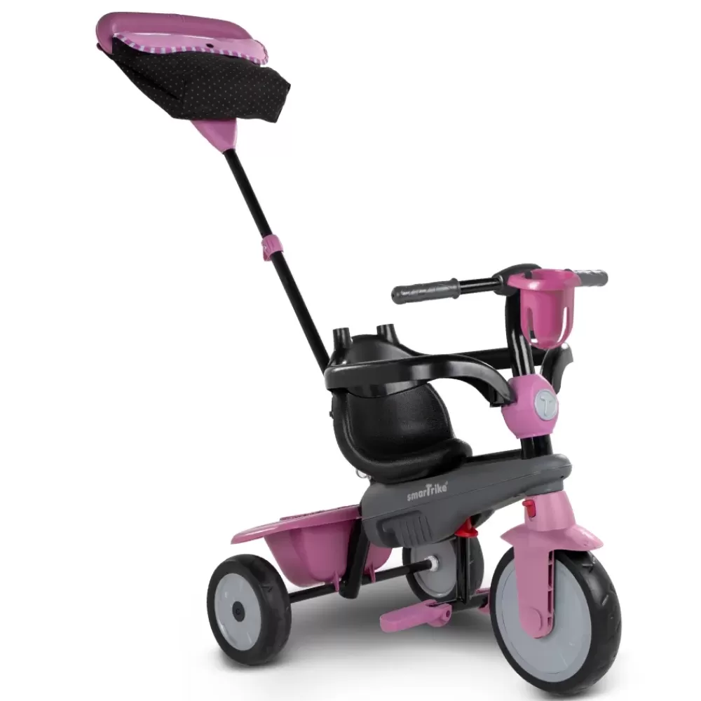 Cheap Smartrike Vanilla 4 In 1 Triciclo Per Bambini Dai 15 Mesi Con Maniglione Direzionale Touch Steering E Equipaggiamento Di Sicurezza Rosa Tricicli E Balance Bikes