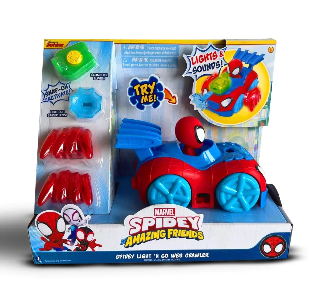 Online Lancia Ragnatele De Luxe Con Luci E Suoni, Veicolo Con Funzione Lanciaragnatele Macchinine Bambini