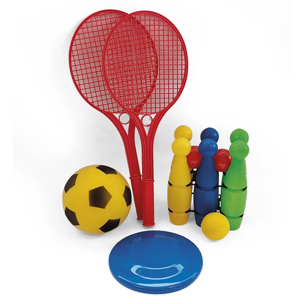 Discount Sport Set In Bag Giochi Di Abilita E Sport