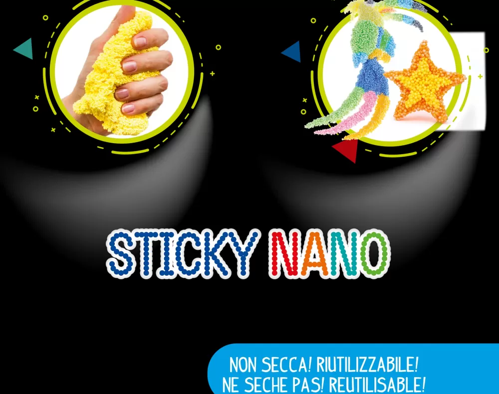 New Sticky Nano 8Pcs Plastilina E Pasta Modellabile