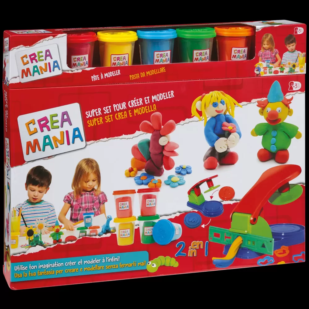 Online Super Set Creativo Plastilina E Pasta Modellabile