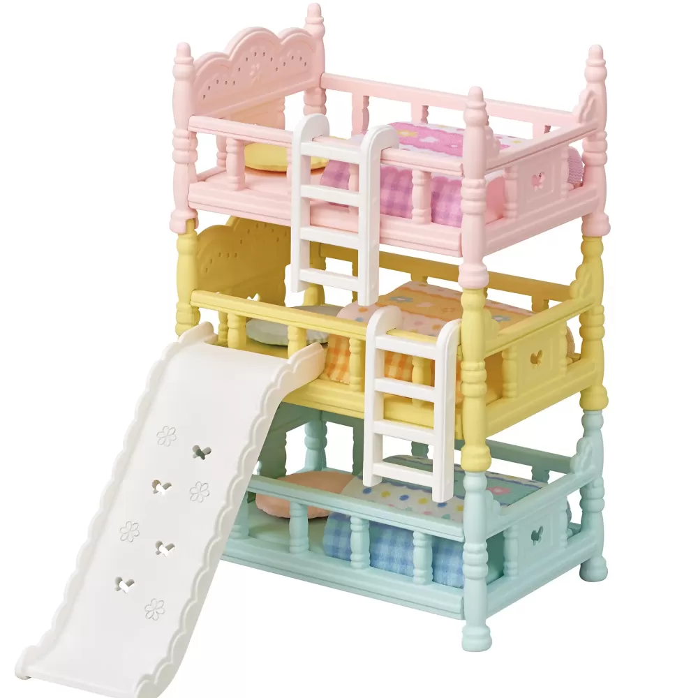 Outlet Letto A Castello Triplo Colorato Accessori E Arredamento Per La Casa Sf Mini Dolls