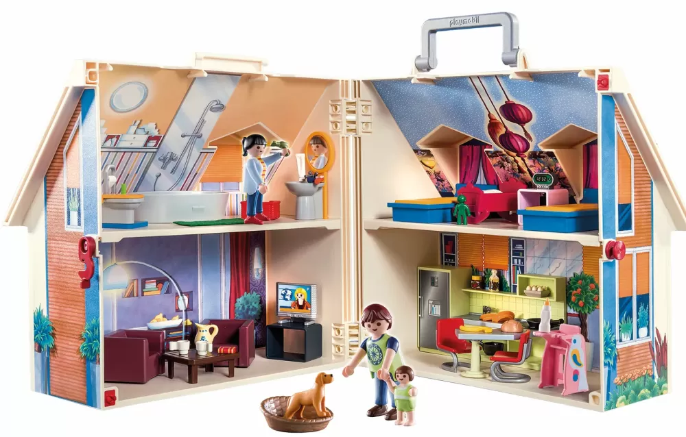 Hot Take Along Dollhouse Set Costruzioni