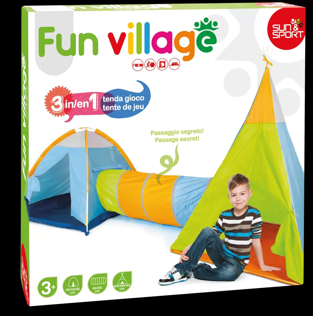 Flash Sale Tenda Villaggio Indiano 3 In 1 Centri Gioco