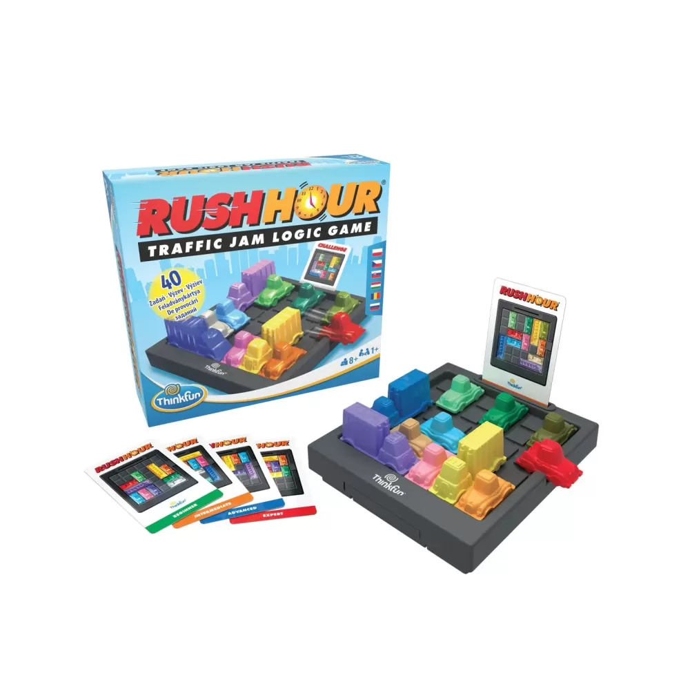 Best Sale Thinkfun Rush Hour Scappa Dagli Ingorghi, Gioco Da Tavolo, Da 1 A 4 Giocatori, 8+ Anni Giochi Di Societa Per Bambini