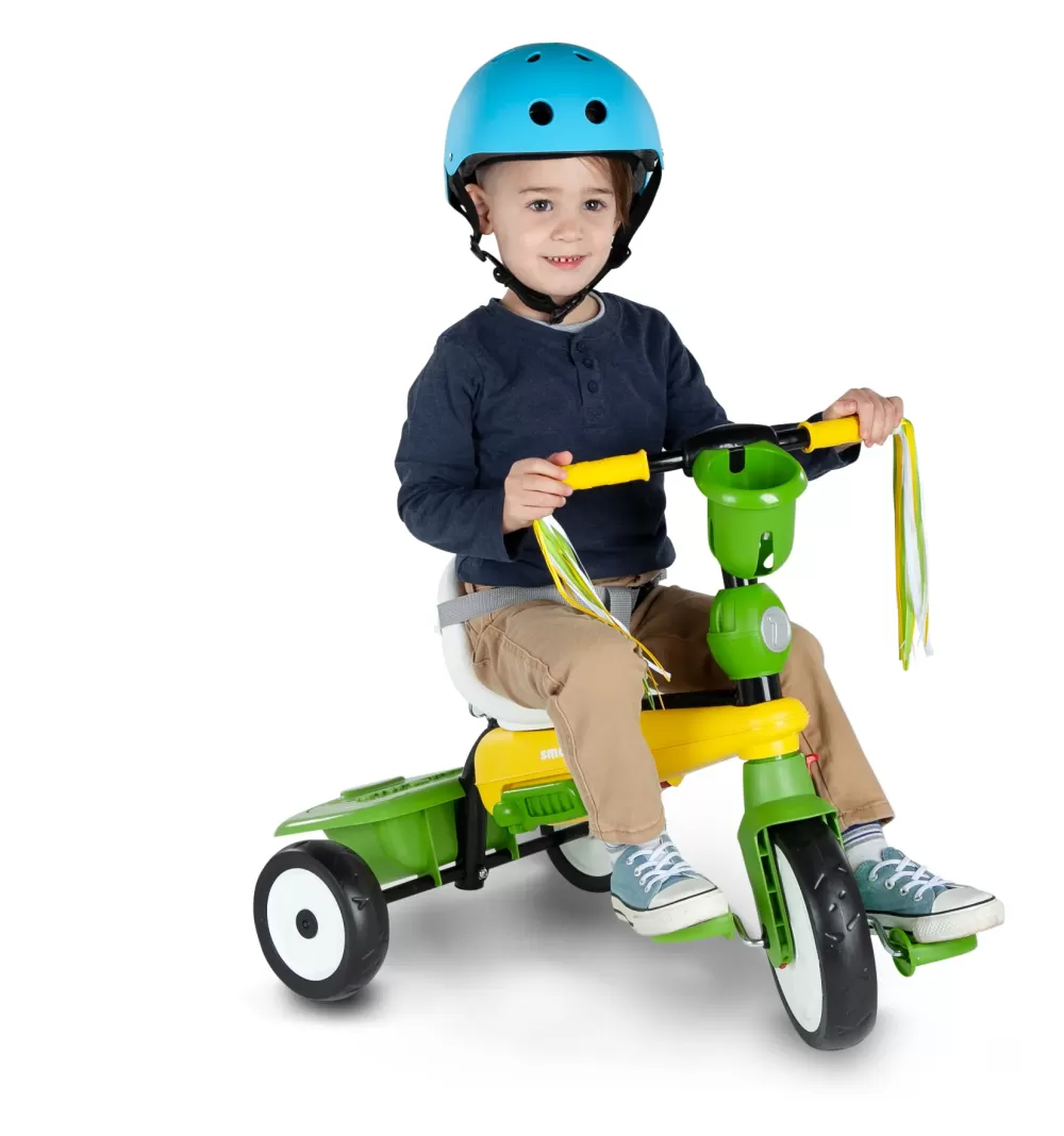 Discount Triciclo 3In1 Smartrike Breeze, Ideale Da 15 A 36 Mesi, Sistema Di Guida Touch Steering, Ammortizzatori Brevettati Per Il Massimo Comfort Versione Dinosauro Tricicli E Balance Bikes